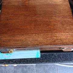 Antique wooden box