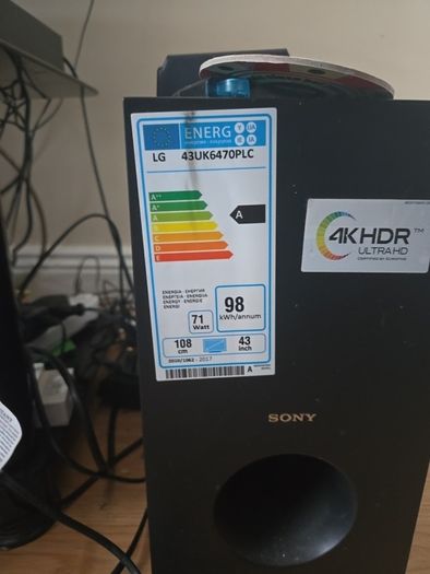 Lg 43 inch 4k tv