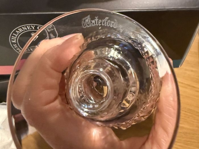 Vintage Waterford Crystal Mini Goblets Set of Six