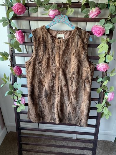 gilet fake fur next gilet size 12