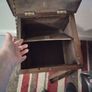 Antique oak sewing cabinet 1920s Image 7