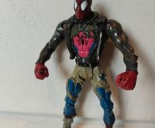 Spiderman Battle Damaged 1999 Toy Biz