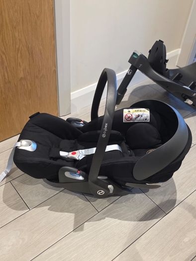 Cybex Cloud Z 360 car seat and ISOFix Professionally CLEANED
