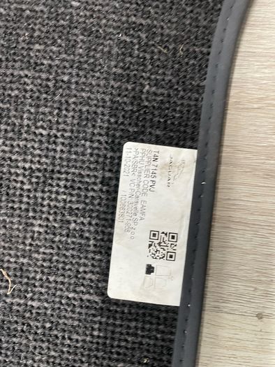 2018 Jaguar XE R-Sport X760 Genuine Car Mats