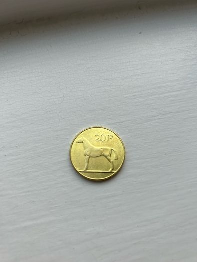 coin 20p 1985 reproduction