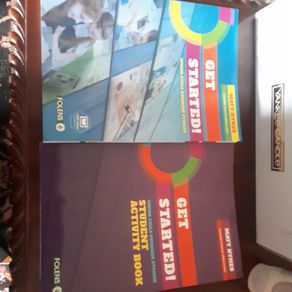 Get Started book & student activity book, both unused, GOOD CODE