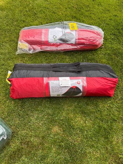 tent 4 man x 2 & tent organiser