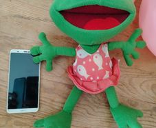 Frog Terra Mitica Soft Toy