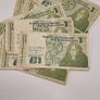 Old Irish Bank Notes 12 Well Used Image 2