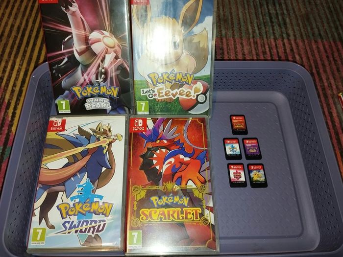 Pokemon Nintendo Switch Games Boxed & Cartridge Only