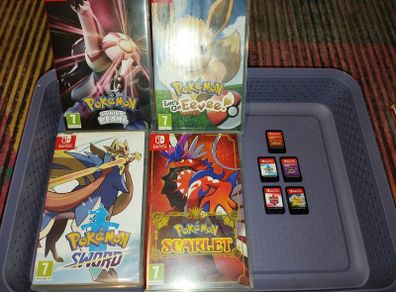 Pokemon Nintendo Switch Games Boxed & Cartridge Only