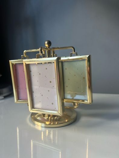 frame home decor gold roundabout