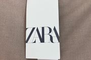 BNWT Ladies Beige Ankle Crop Trousers by Zara