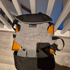 Bebeconfort Go4 Adjustable Baby Carrier from Birth to 3.5 Years, 0-15 Kg, Black Chic
