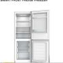 fridge freezer PowerPoint 153/74 litre Image 7