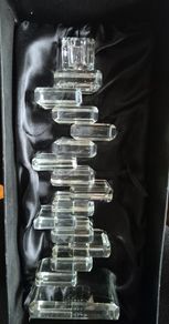 Galway Crystal candle holder
