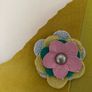 Emma Manley Suede Top Size Uk10 Image 3