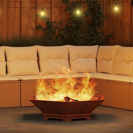 vidaXL Fire Bowl - 100 x 100 x 28 cm