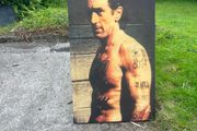 Rare canvas 50in x30in of Robert De Niro. Cape Fear 1991