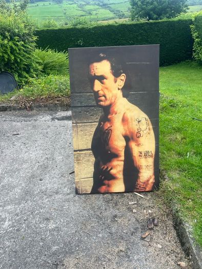 Rare canvas 50in x30in of Robert De Niro. Cape Fear 1991