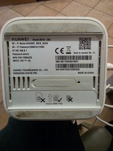 Huawei router