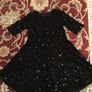Beautiful Velvet Sequin Dress size 9-11 year Image 2