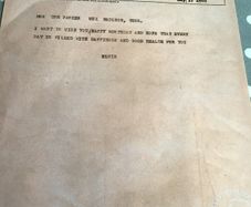 Rare Genuine Elvis Licensed Memorabilia- Western Union telegram