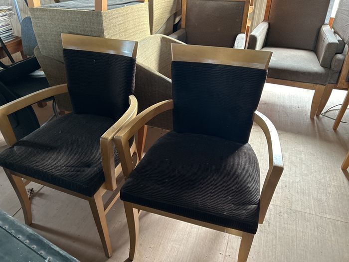 Pair of armchairs