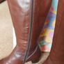 Tall Leather Boots size 39 (6) Image 4
