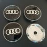 For Audi A1 A3 A4 A4L A6L A5 A6 A7 A8 Q2 Q3 Q5 Q6 Q7 Q8 car logo wheel Alloy hub centre Center cover 60mm Suitable 4Pcs Image 2