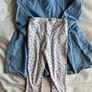 Denim dress & leggings 12-18 months Image 2