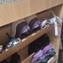 Three tier shoe cabinet Image 3