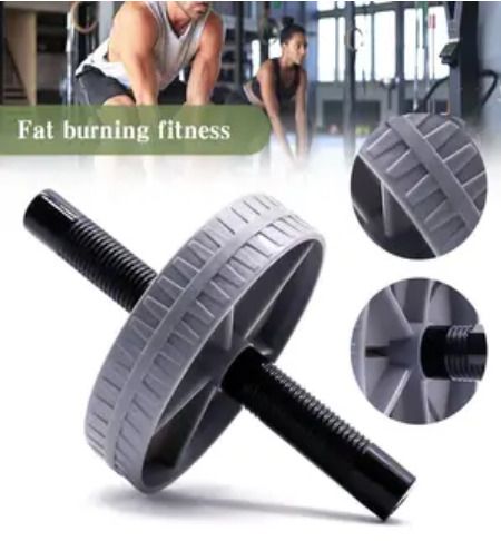 Abdominal AB Wheel Strong Load Bearing Non-slip Roller Strengthen Muscle Exercise Equipment Fitness Training Home Use Silent