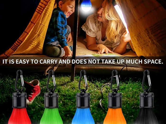 5 Pcs Camping Lights LED Tent Lights with Carabiner Clips Outdoor Mini Camping Lantern Portable LED Tent Lantern Lamp 3 Lighting Modes Hanging Light Waterproof Emergency Camping SOS Signal Light (FREE POSTAGE)