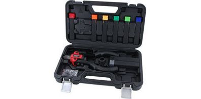 3 In 1 Riveting Tool Set -riv Nut / Thread Insert Tool 15 Pcs Rubber Grip