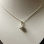 925 Sterling Silver Shamballa Crystal Disco Ball Pendant Chain and Earrings Image 2