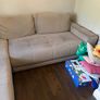 grey L couch Image 2