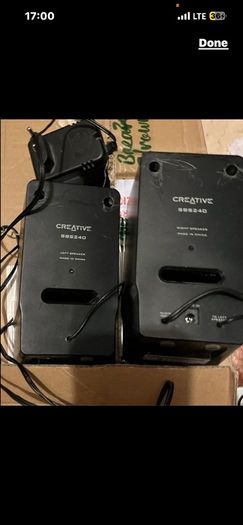 Creative stereo speakers