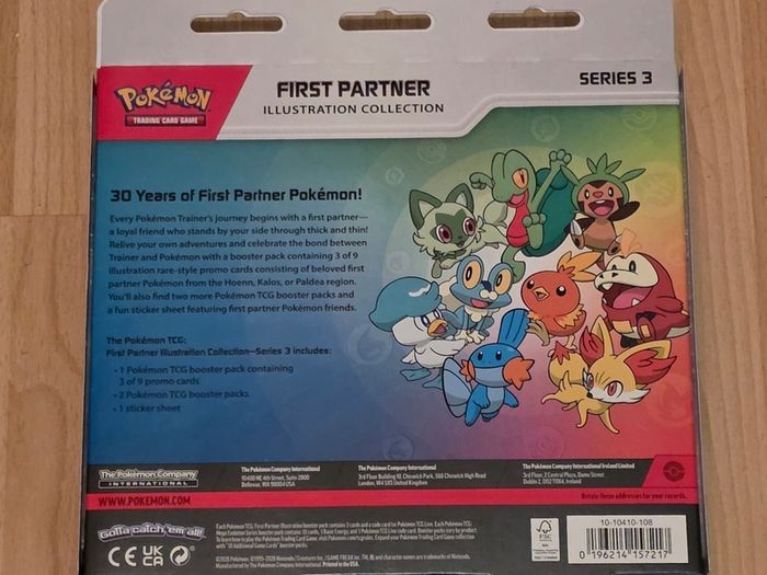 Pokemon First Partner Series 3