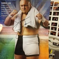 WWE Samoa Joe Autograph
