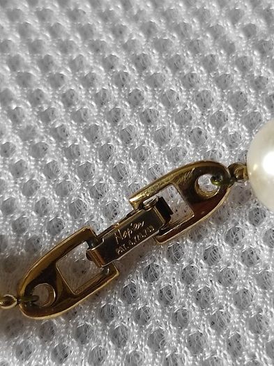 Vintage Napier pearl necklace
