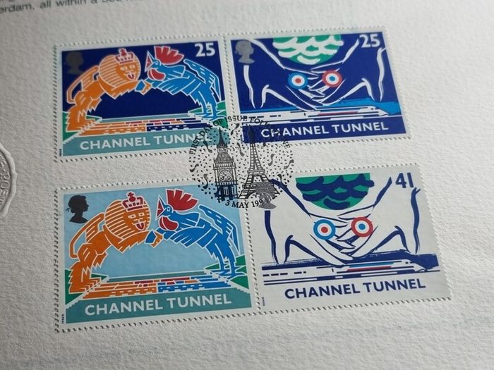 CHANNEL TUNNEL presentation pack