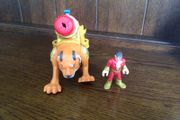imaginext Shazam and tiger