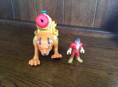 imaginext Shazam and tiger