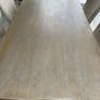 Cream Rustic Dining table and chairs Image 8