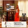 Electric Standing Desk Height Adjustable 120 x 60cm, Sit Stand Desk with 4 Memory Smart Pannel for Home Office with Splice Board Image 5
