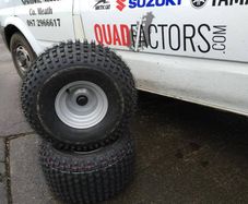 22x11-8 Wanda Tyre And Rim 25mm Bearing Centres