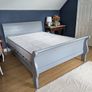 King bedframe and mattress Image 2