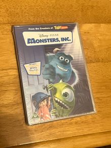 Monsters inc DVD unopened rare