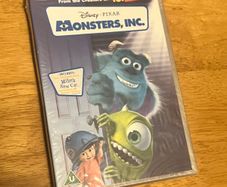 Monsters inc DVD unopened rare